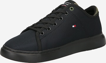 TOMMY HILFIGER - Zapatillas deportivas bajas en negro: frente