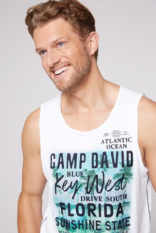 CAMP DAVID Shirt in Weiß