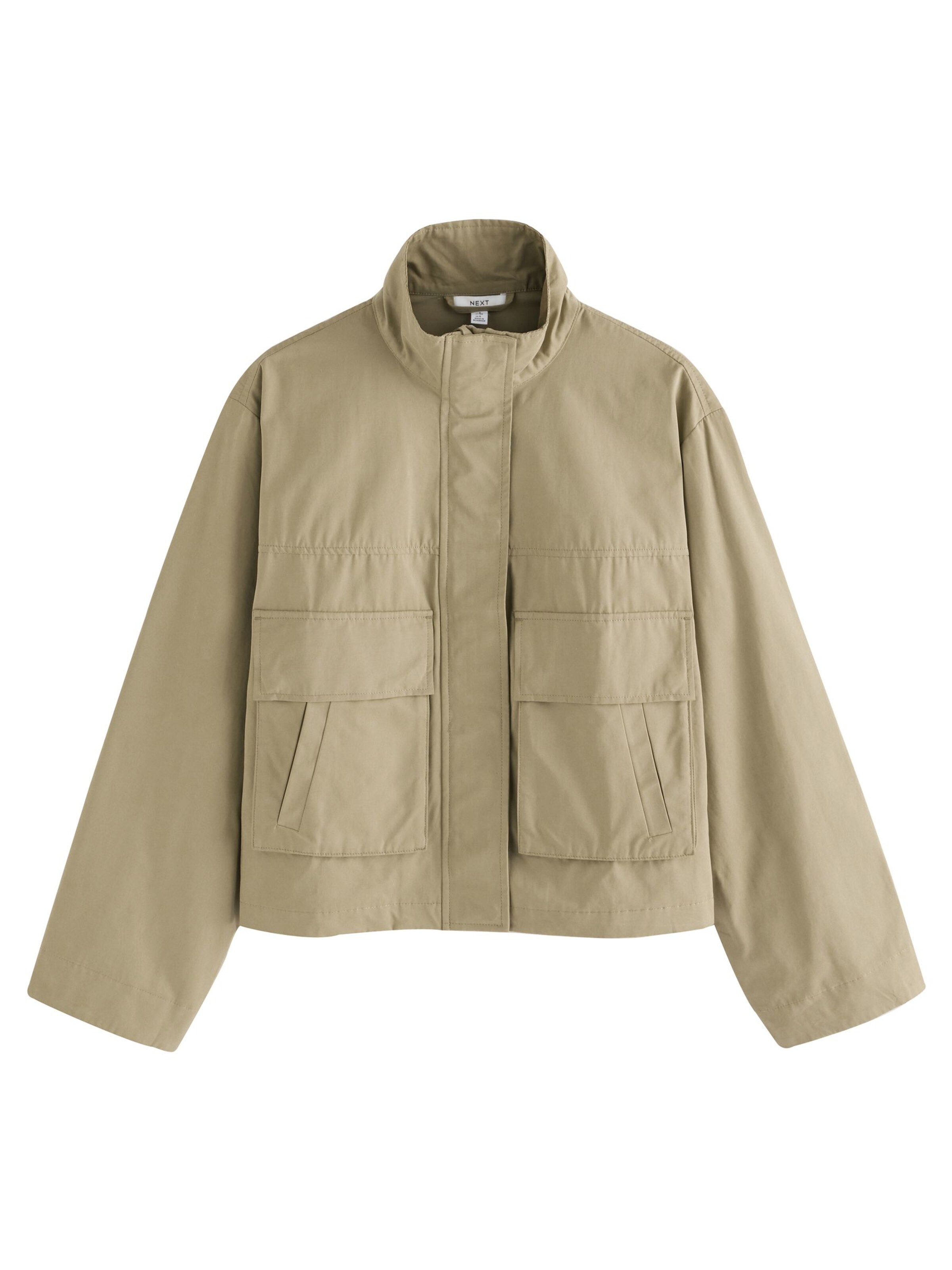 žalia Next Demisezoninė striukė: priekis