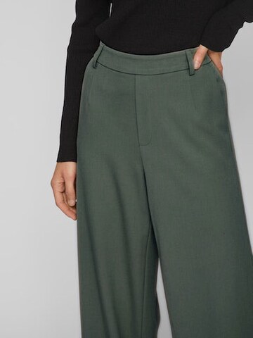 VILA Regular Trousers 'Varone' in Green