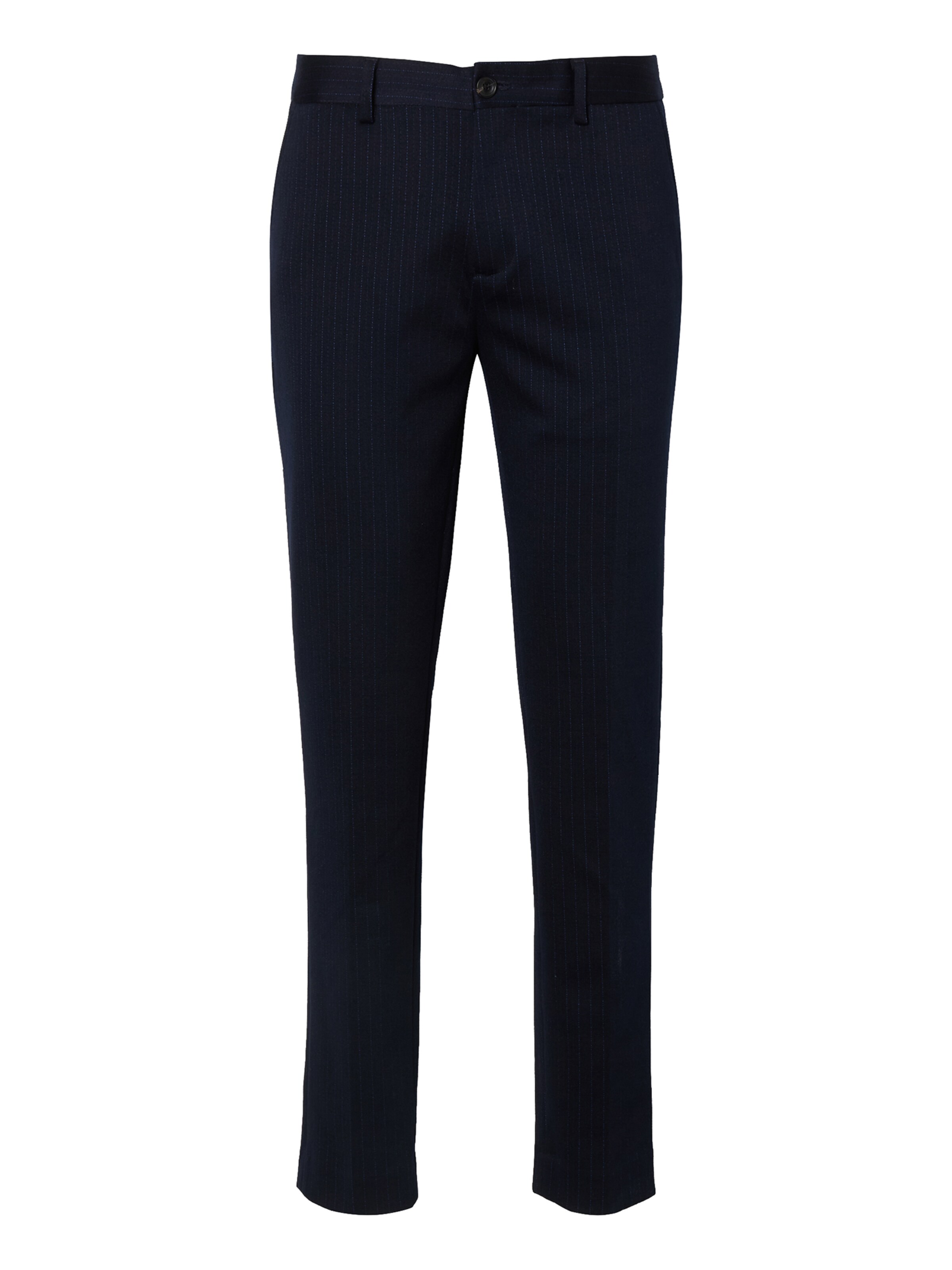 SCOTCH & SODA Slimfit Chinosy 'Seasonal Core Mott' w kolorze niebieski: przód