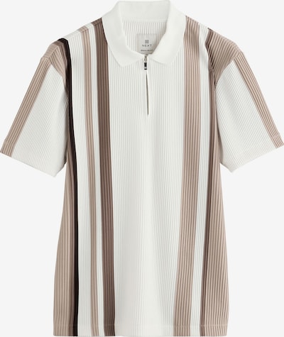 Marškinėliai iš Next, spalva – šokolado spalva / mokos spalva / balta, Prekių apžvalga