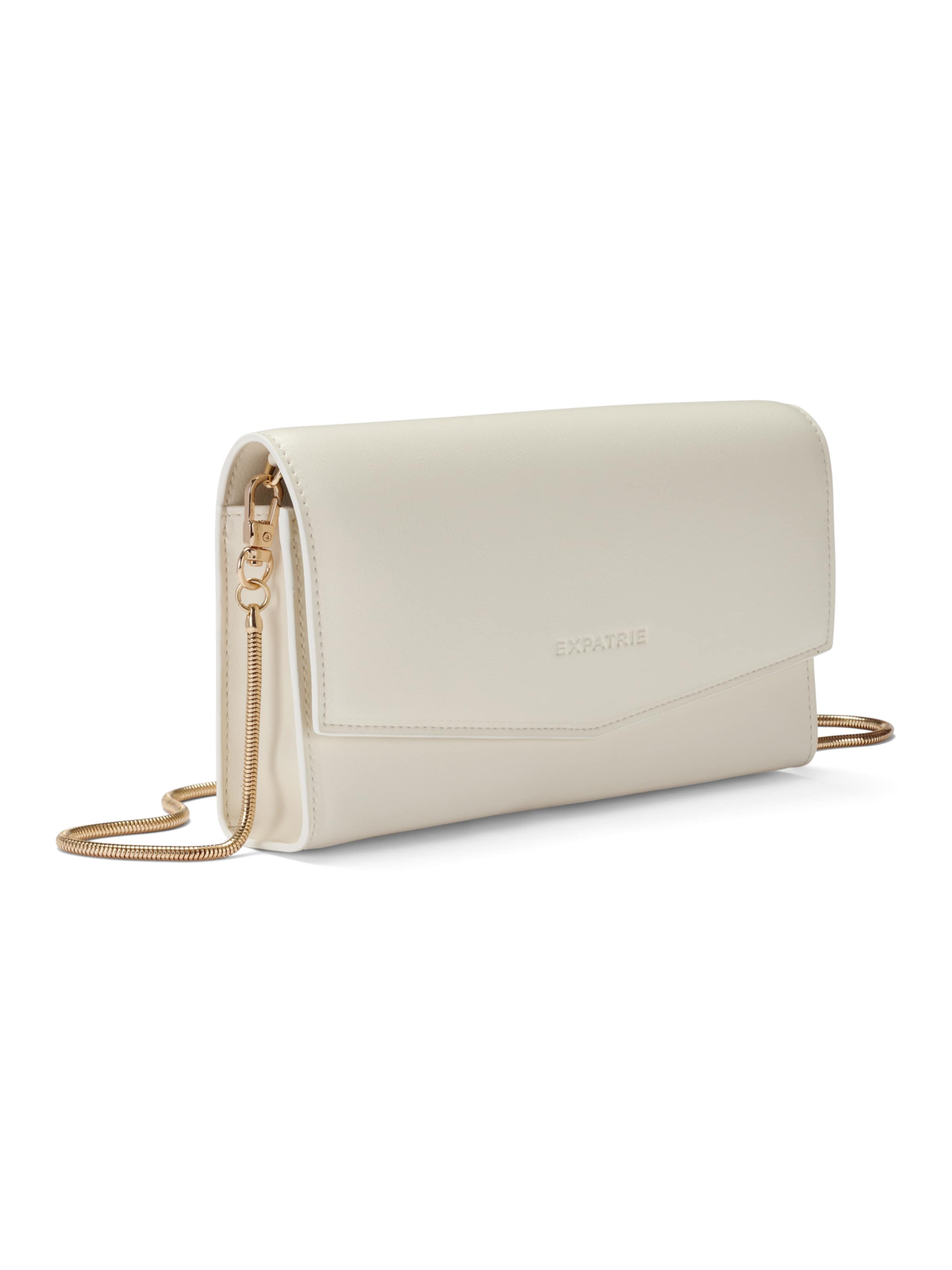Expatrié - Bolso de noche 'Camille' en blanco
