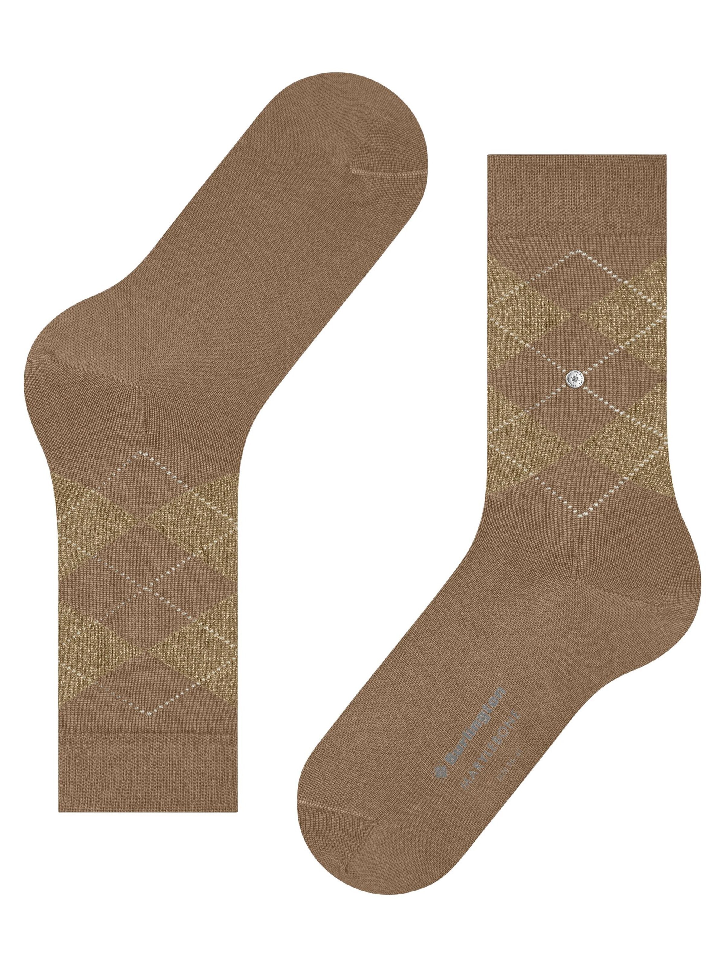 BURLINGTON Socken 'Marylebone Glitter'‌‌‌‌‌‌ in Beige