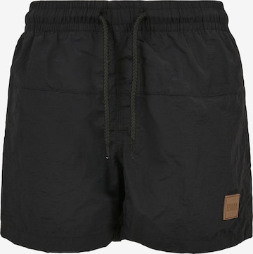 Urban Classics Badeshorts i svart: forside