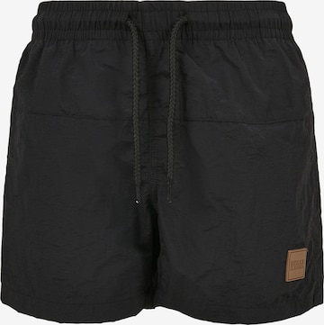Shorts de bain Urban Classics en noir : devant