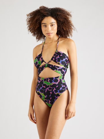 Maillot de bain TOPSHOP en noir : devant