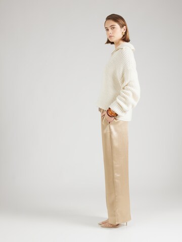 Loosefit Pantaloni di Abercrombie & Fitch in beige