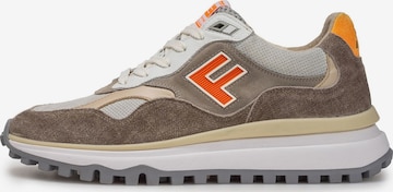 Baskets basses 'DE GRIPPER 01' Floris van Bommel en beige : devant