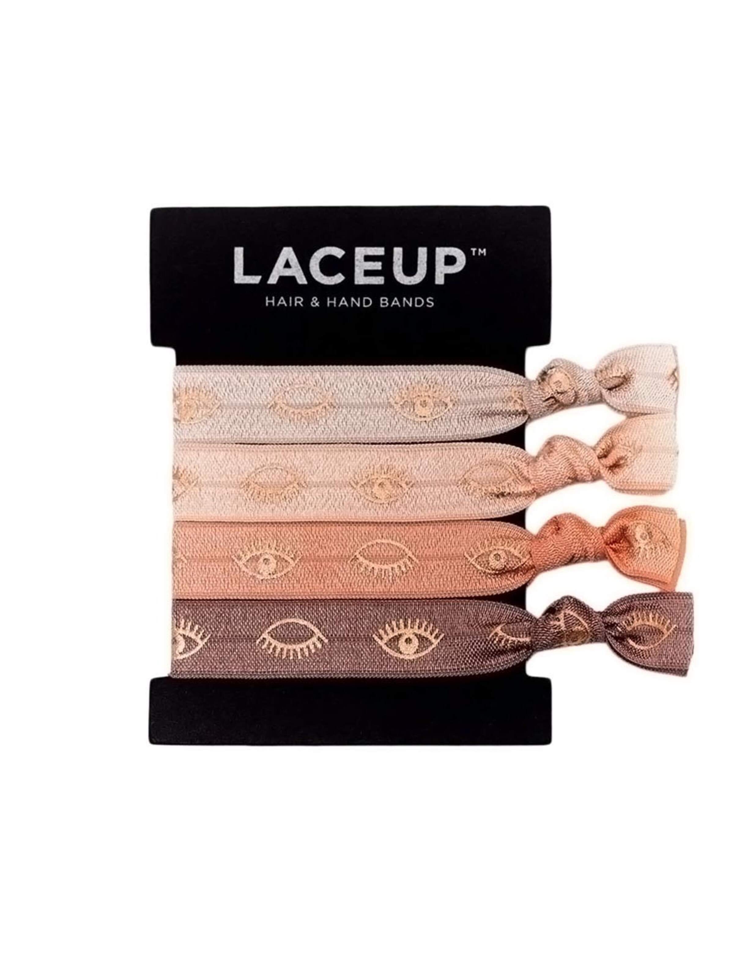Braccialetto 'Flirty Eyes' di Laceup in beige