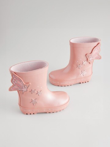 Next Rubber Boots in Pink