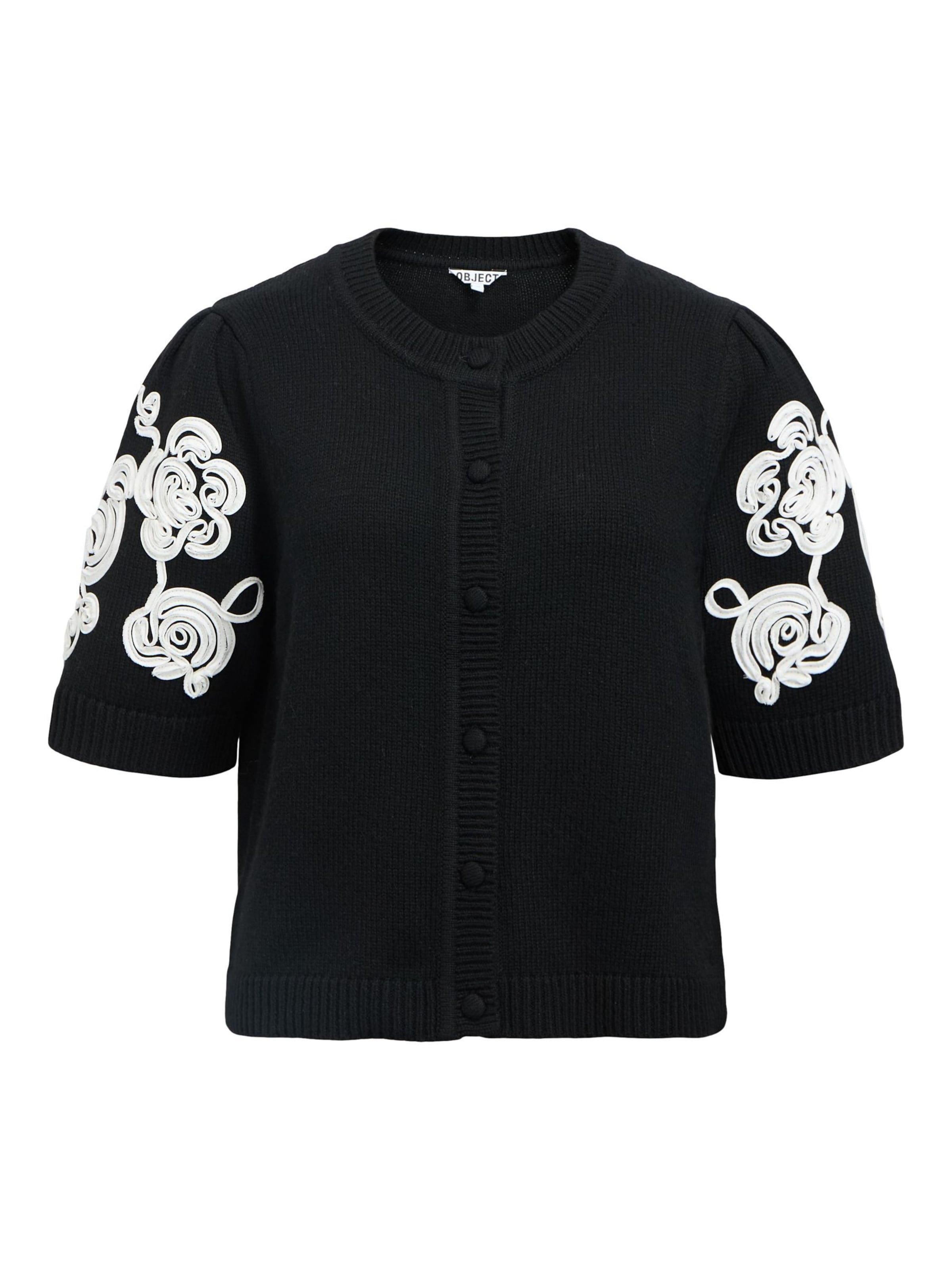 OBJECT - Cárdigan 'OBJJane' en negro: frente