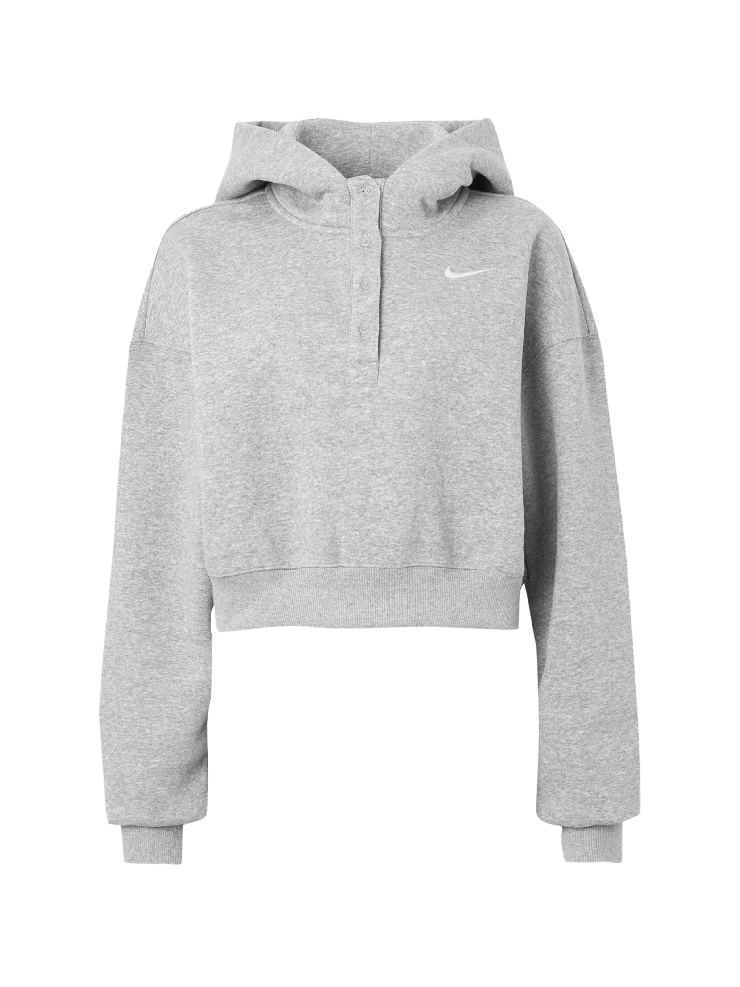 Nike Sportswear Mikina 'PHNX FLC' - Sivá: predná strana