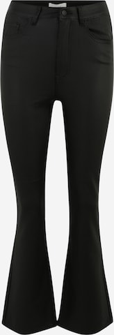 OBJECT Tall Rozkloszowany krój Spodnie 'BELLE' w kolorze czarny: przód