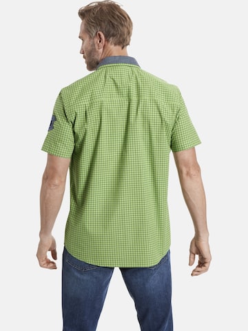Jan Vanderstorm Regular fit Button Up Shirt 'Rutger' in Green