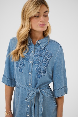 Cream - Vestido camisero 'CRBella' en azul