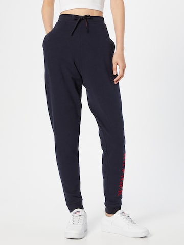 Tommy Hilfiger Underwear Tapered Pants in Blue: front