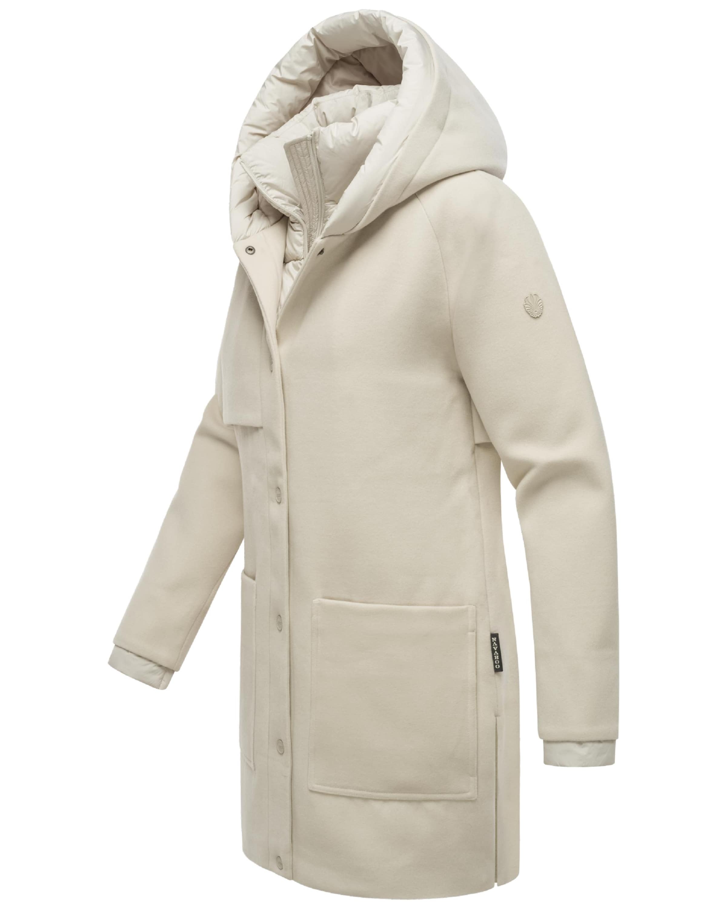 Cappotto invernale 'Flauschwunder 14' di NAVAHOO in grigio