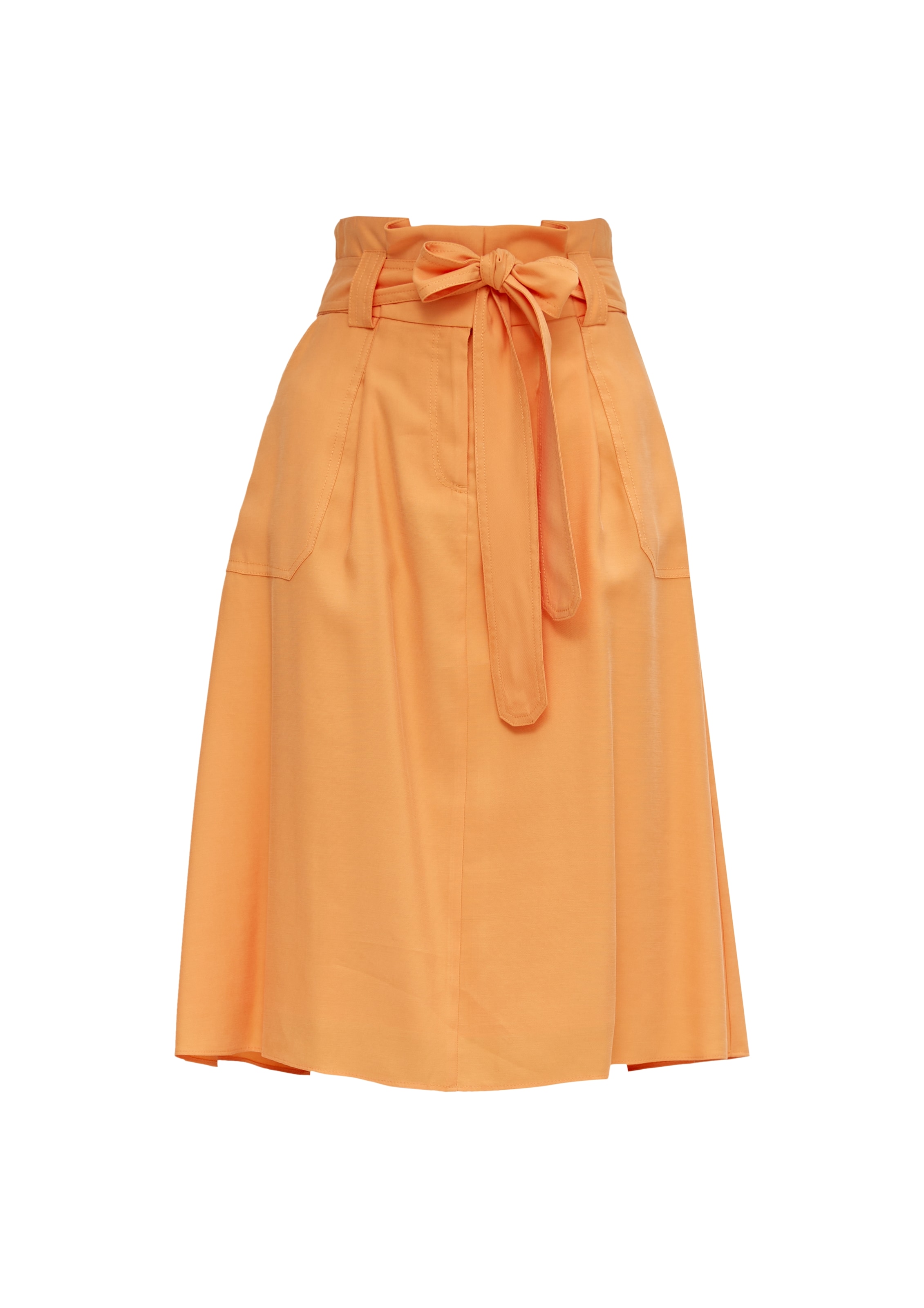 Jupe COMMA en orange : devant
