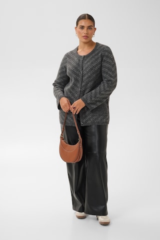 Cardigan 'Hilma ' KAFFE CURVE en gris