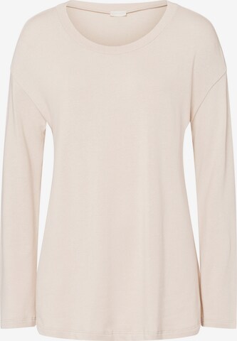 Hanro Longsleeve ' Summer Knits ' in Beige: predná strana