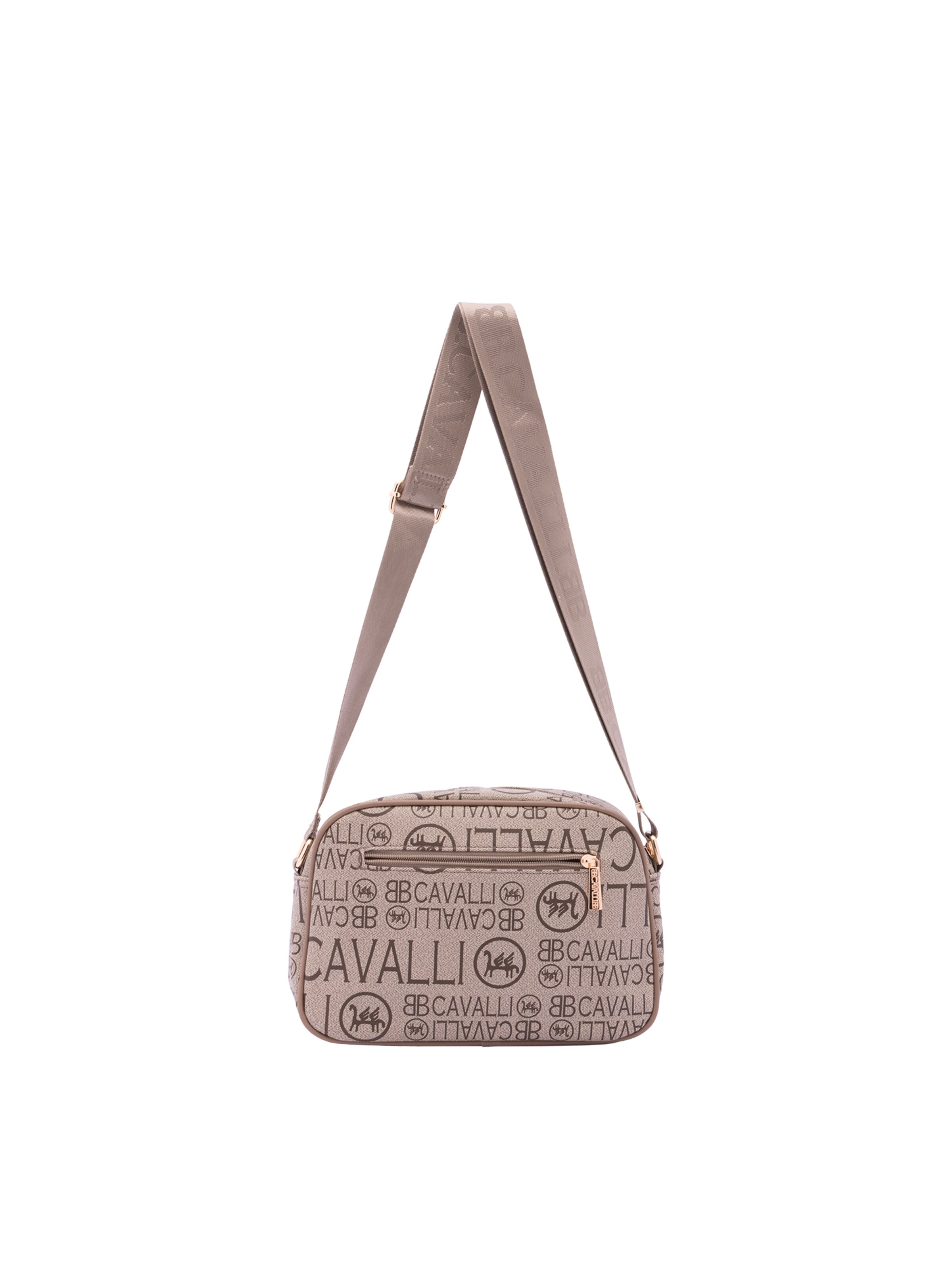 Borsa a tracolla 'Borsa a Tracolla B Cavalli Donna con Zip e Tasche Regolabile Ecopelle' di B. Cavalli in verde