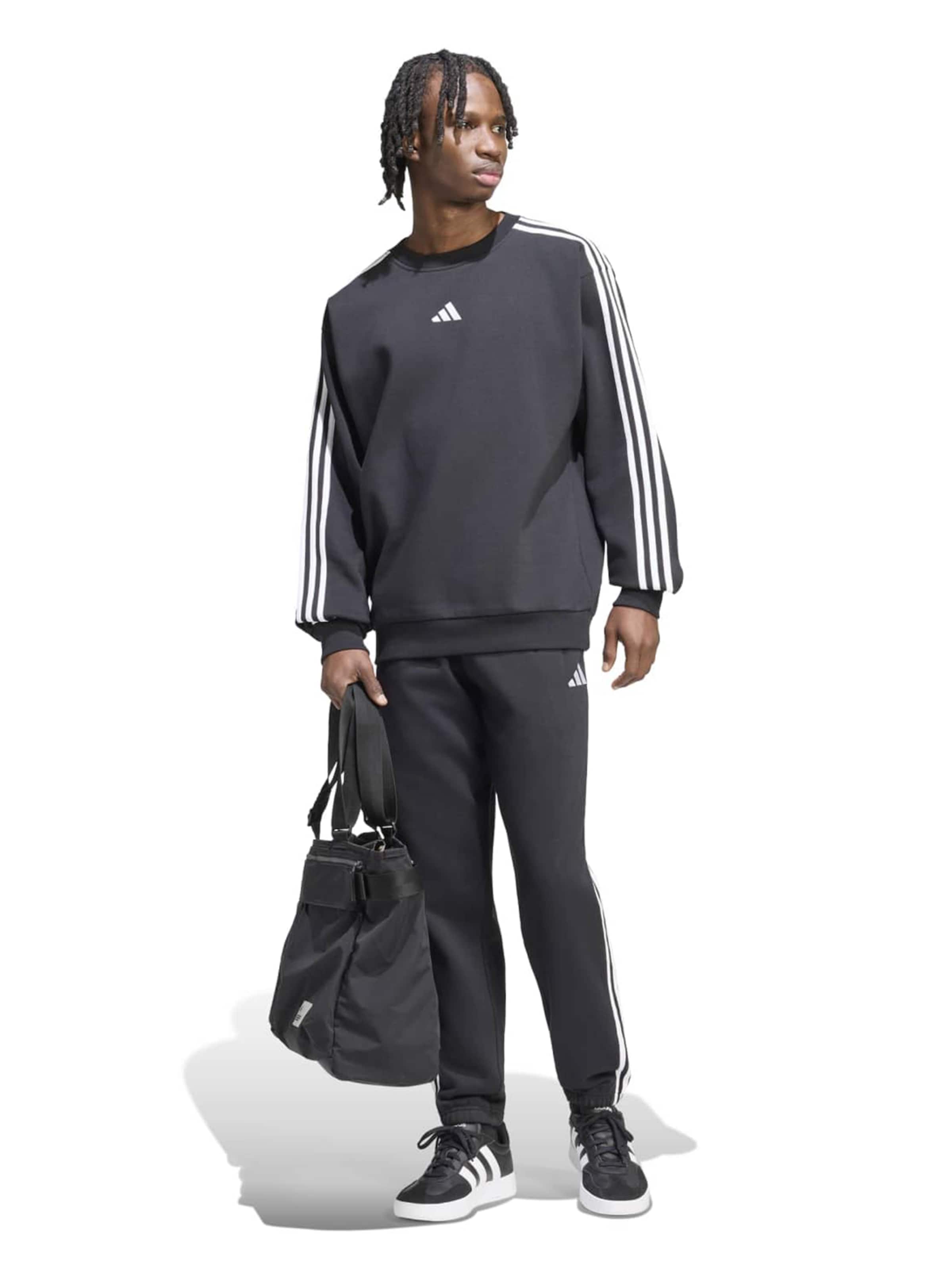 ADIDAS SPORTSWEAR Urheilullinen collegepaita värissä musta