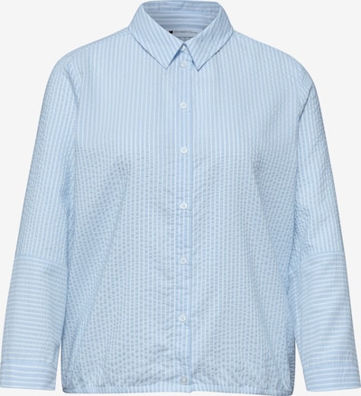 STREET ONE Bluse in XS in blau / weiß, Produktansicht