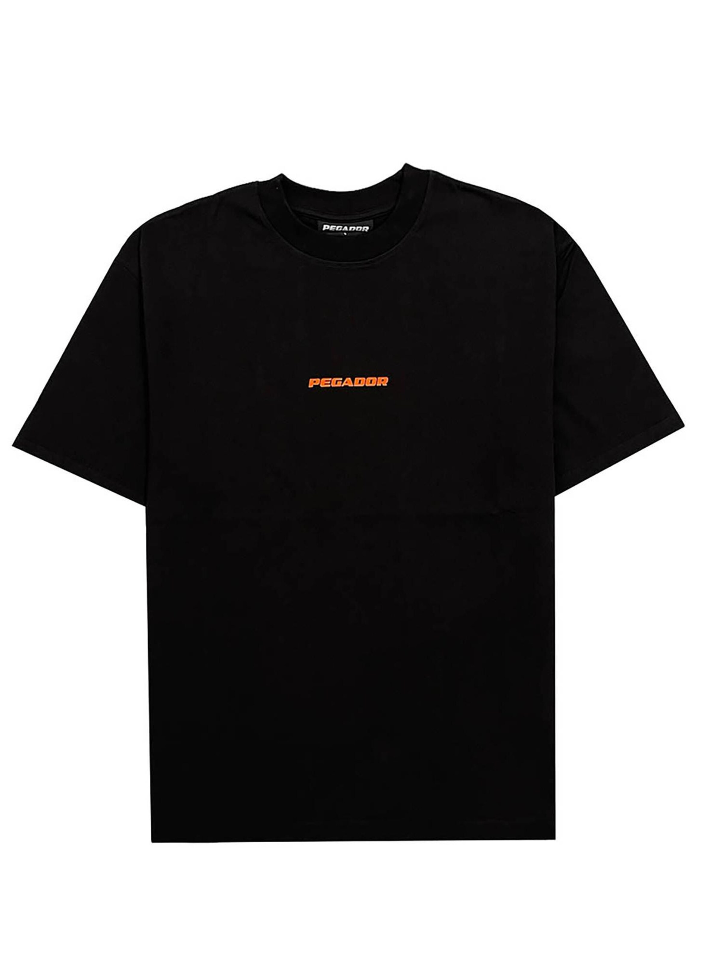 Pegador Shirt 'logo' in Black: front