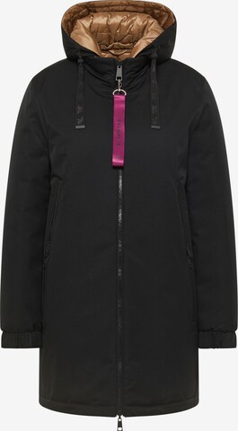 Barbara Lebek Winter Jacket in Black: front