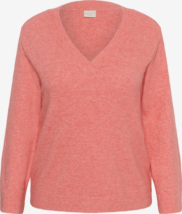 KAFFE CURVE Pullover 'Jilanda' i orange: forside