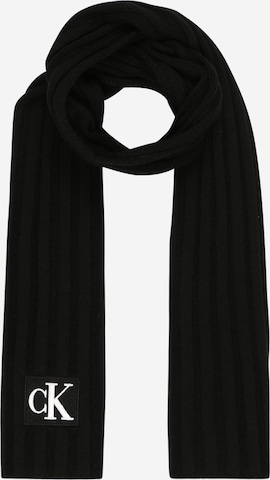 Calvin Klein Jeans - Chal en negro: frente