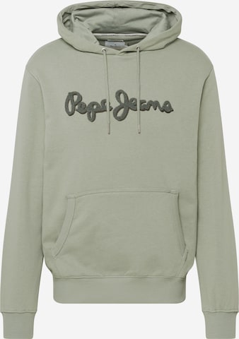 Pepe Jeans Sweatshirt 'RYAN' in Green: front