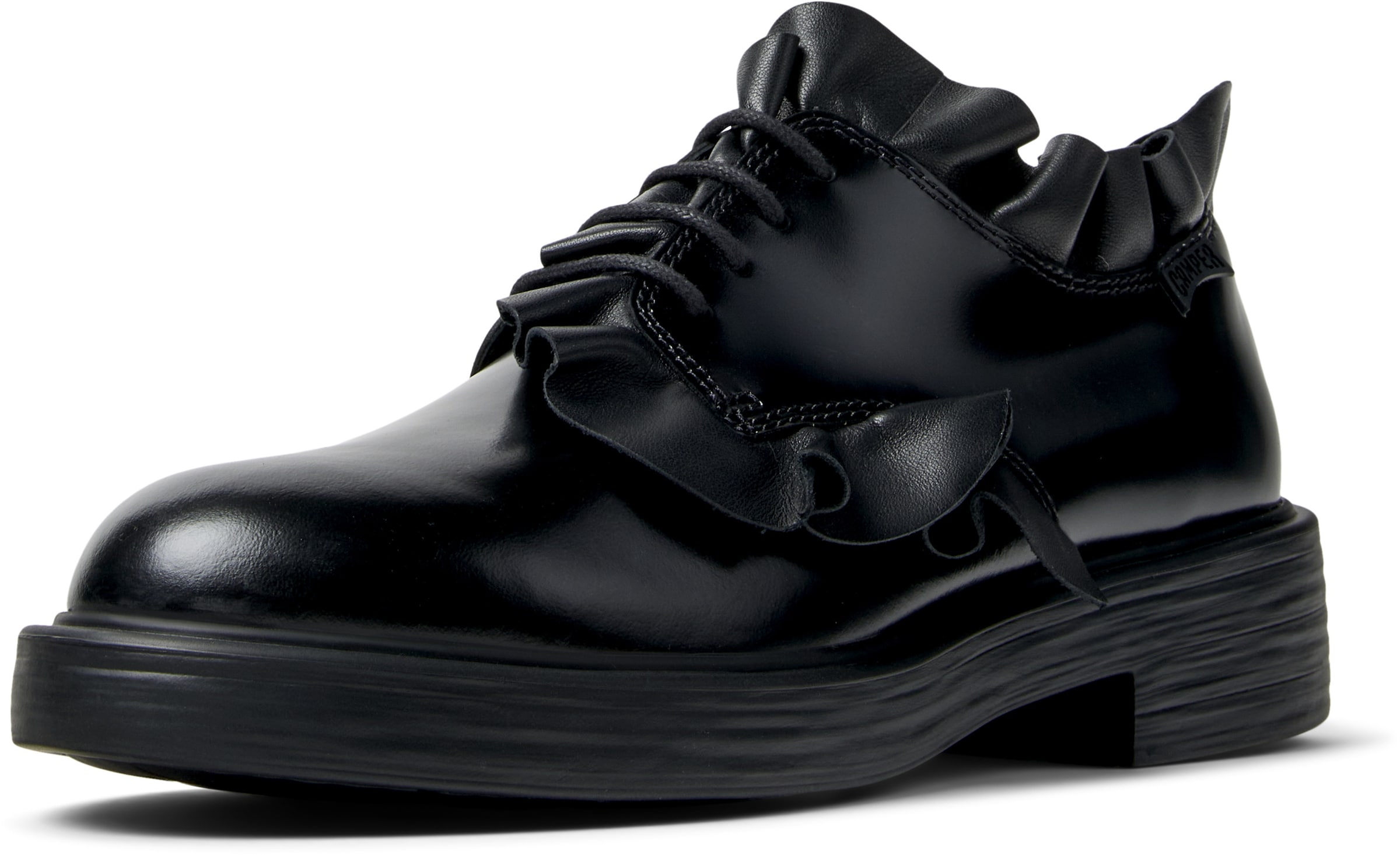 Chaussure à lacets 'Dean' CAMPER en noir : devant