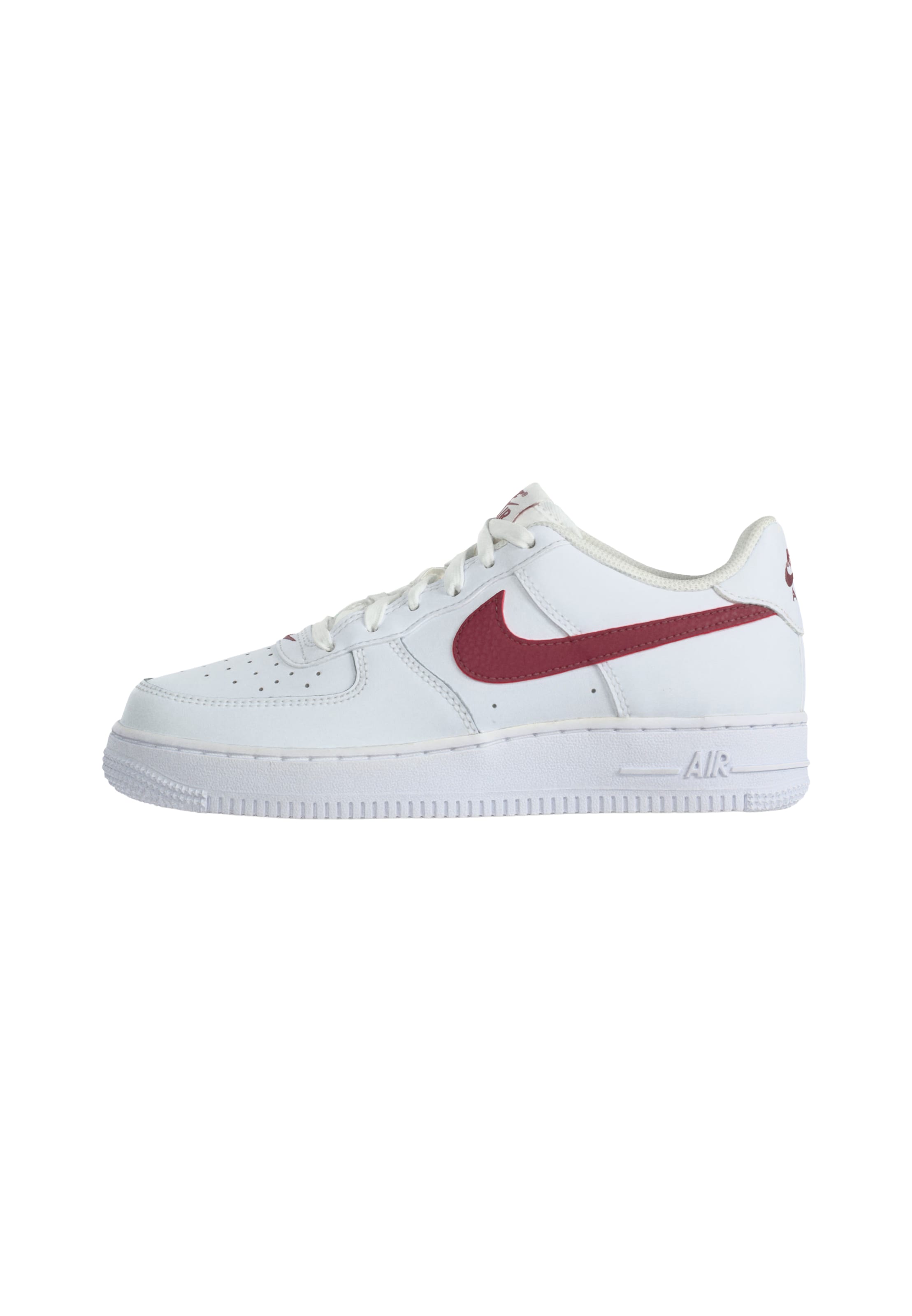 Nike Sportswear Сникърси 'Air Force 1' в размер 35,5 в бордо / бяло, Преглед на продукта