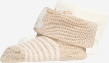 Chaussettes Carter's en beige : devant