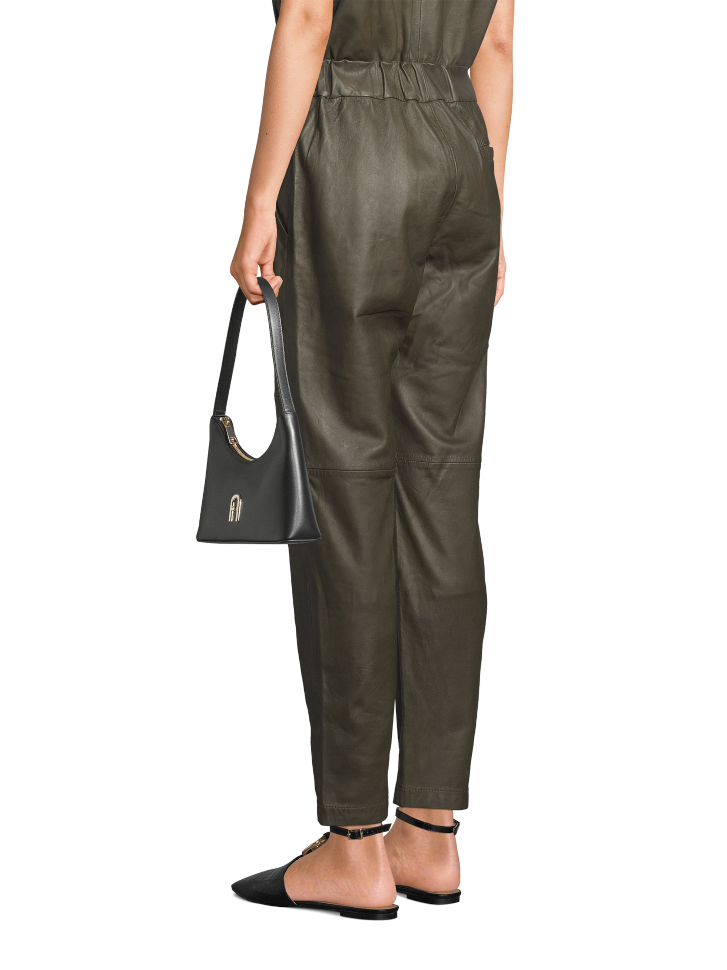 FURLA Shoulder bag 'Diamante' in Black