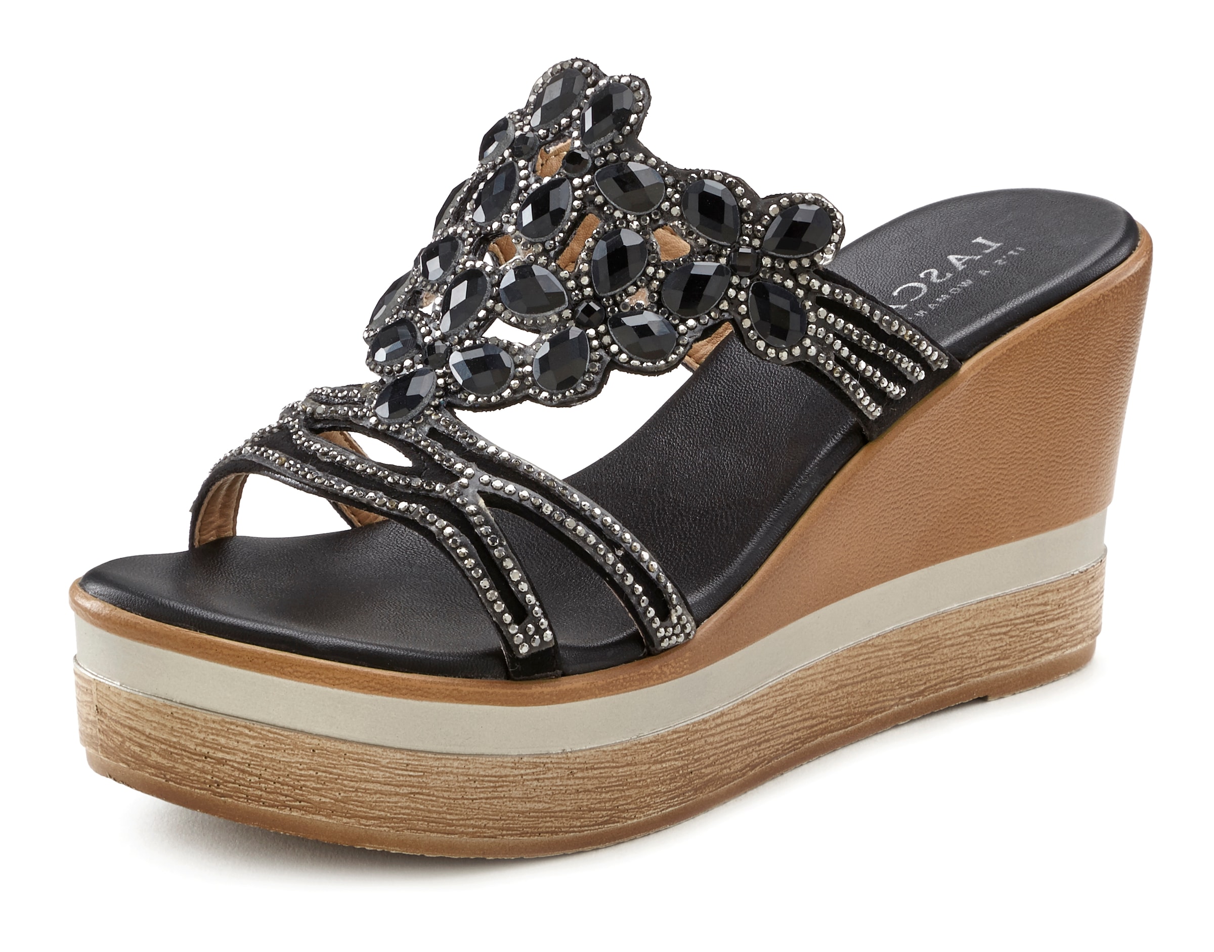 LASCANA Μιούλ σε μαύρο: μπροστά