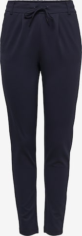 Only Tall Pleat-Front Pants 'Poptrash' in Blue: front