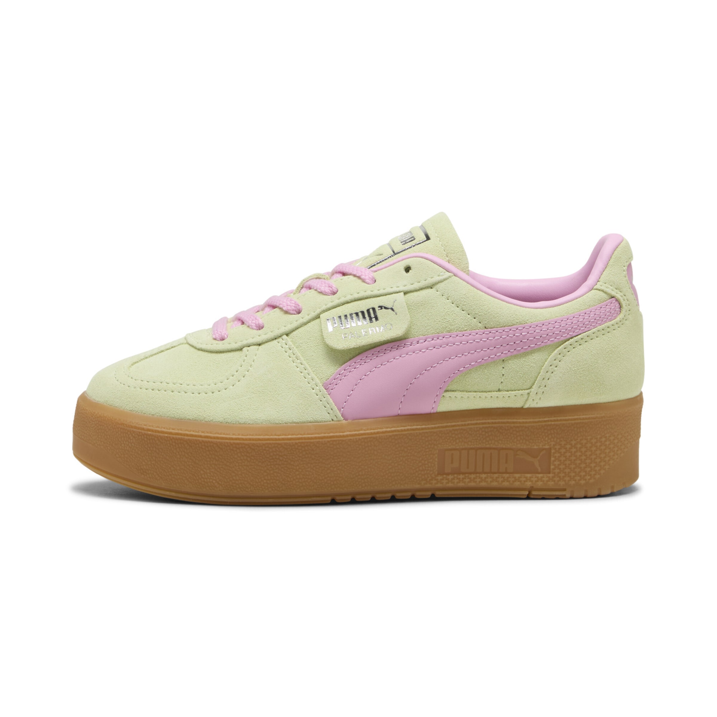 PUMA Platform trainers in Green