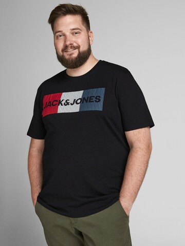Jack & Jones Plus - Camiseta en negro
