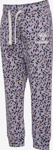 Effilé Pantalon Hummel en violet