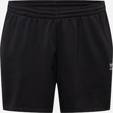 ADIDAS ORIGINALS - Loosefit Pantalón 'Adicolor Essentials ' en negro: frente