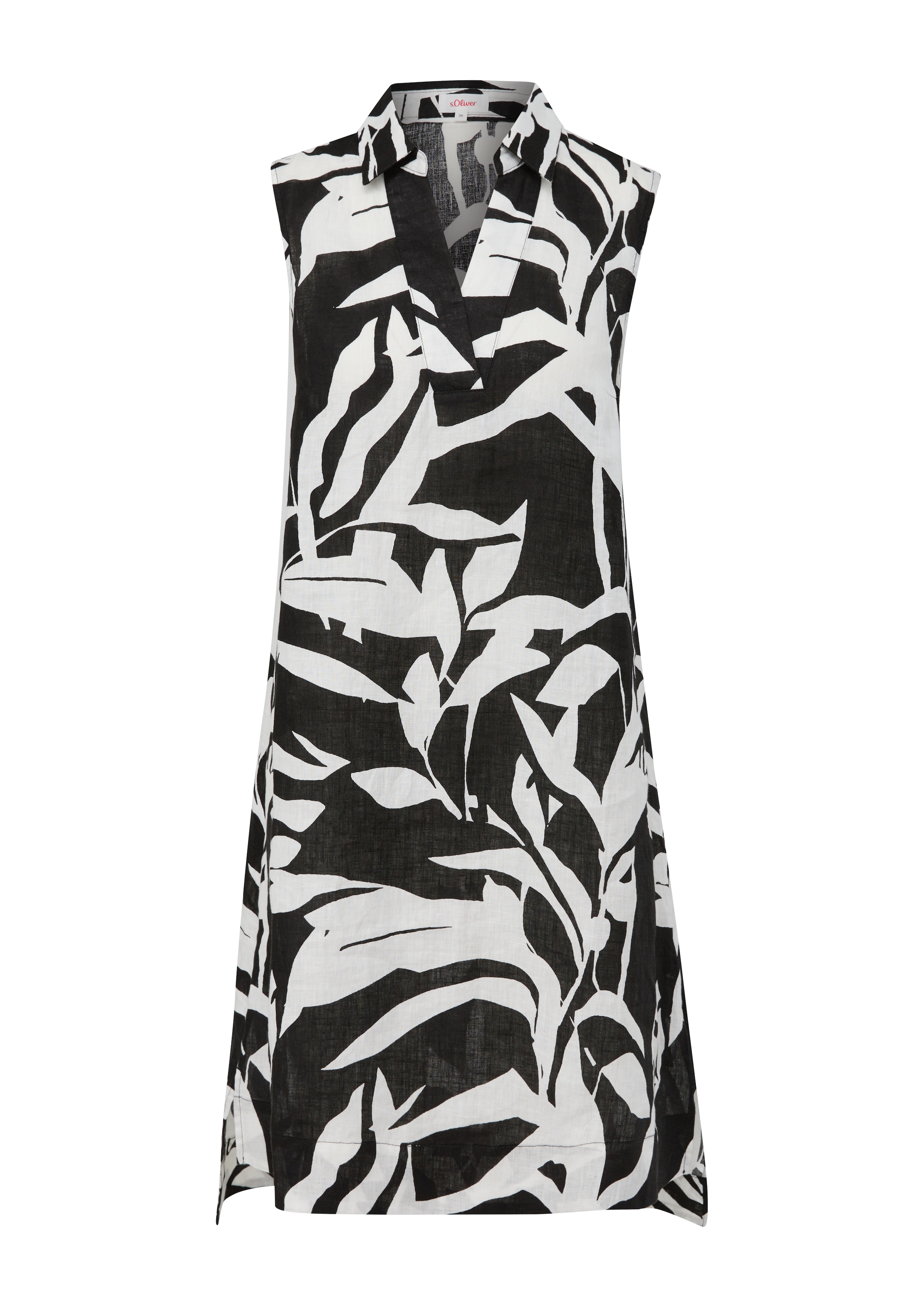 s.Oliver Kleid in Schwarz: Vorderseite