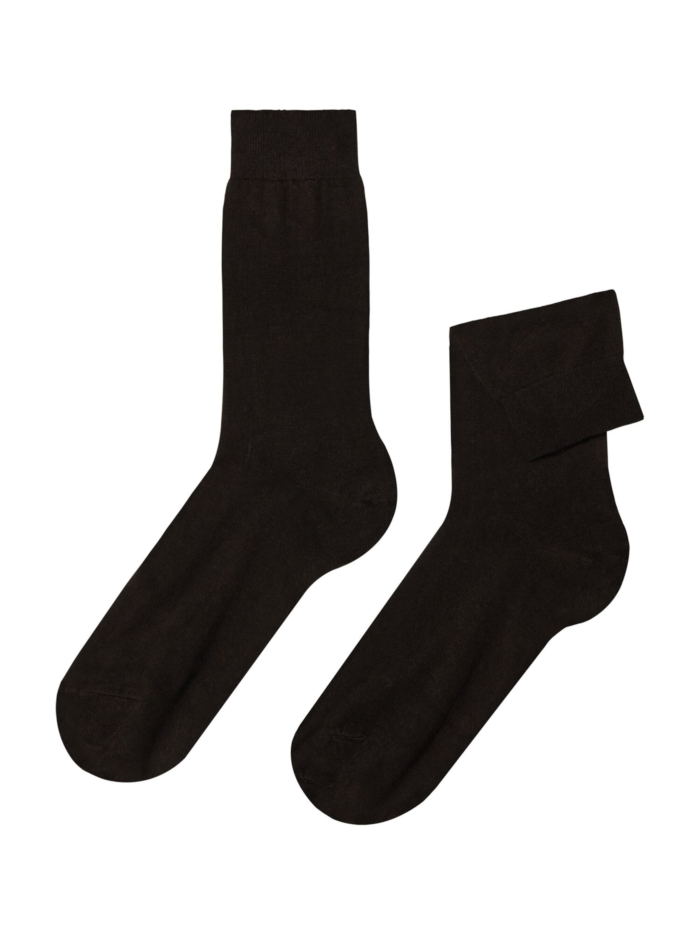 CALZEDONIA Socks in Brown: front