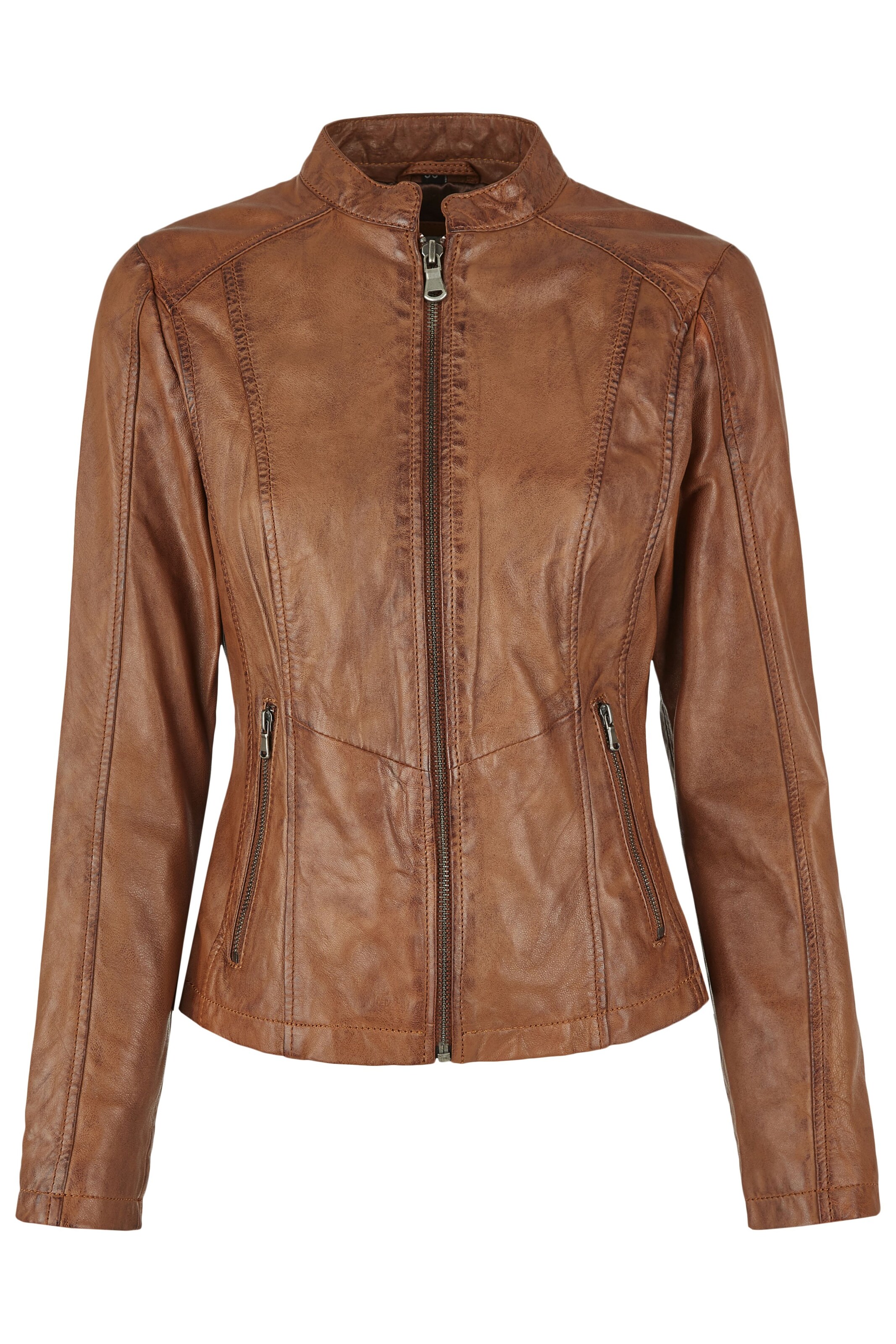 Veste mi-saison 7ELEVEN en marron : devant