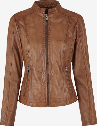 7ELEVEN Lederjacke in braun, Produktansicht