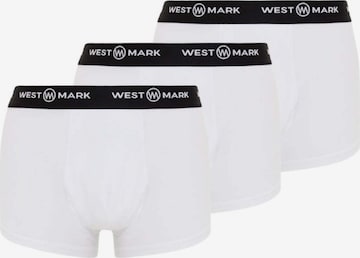 WESTMARK LONDON Boxer shorts in White: front