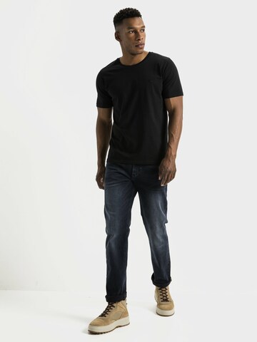 CAMEL ACTIVE Tapered Jeans in Black