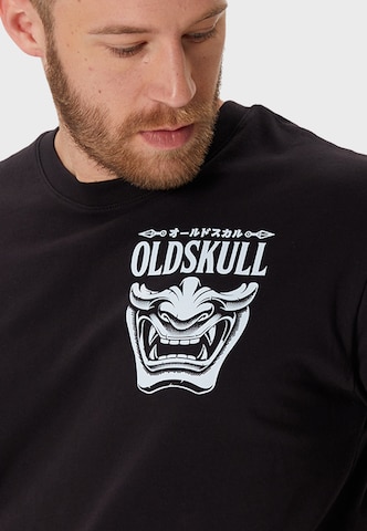 Oldskull Shirt 'Asian Triple Mask' in Black